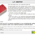 DON JOHNSTON L.T. Switch 705R, 705Y, 705G, 705B 705K - Afbeelding 1