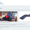 CARE COMFORT Zigzagkussen / Hoes voor zigzagkussen P601/S601 - Afbeelding 2