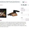 WEBEQU Ergonomisch keukenmes Soft Touch (broodmes, koksmes, groentenmes) ook linkshandig - Afbeelding 1