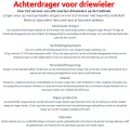 ALLROUND Trekhaakdrager voor driewielfiets - Afbeelding 1