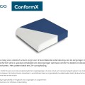 ARJOHUNTLEIGH Arjo zitkussen schuimkussen conformX / Pentaflex - Afbeelding 1