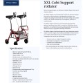 COBI REHAB Rollator King XXL rollator / Rollator Support - Afbeelding 3