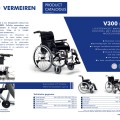 VERMEIREN V300 DL standaard en modulaire rolstoel - Afbeelding 1