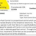 MO-VIS Foot Control voetbesturing rolstoel - Afbeelding 2