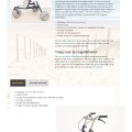 OFF THE ROAD Easy Roller (strandrollator)  /  Bosrollator - Afbeelding 1