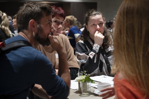 foto van een aantal deelnemers tijdens het RTH-event