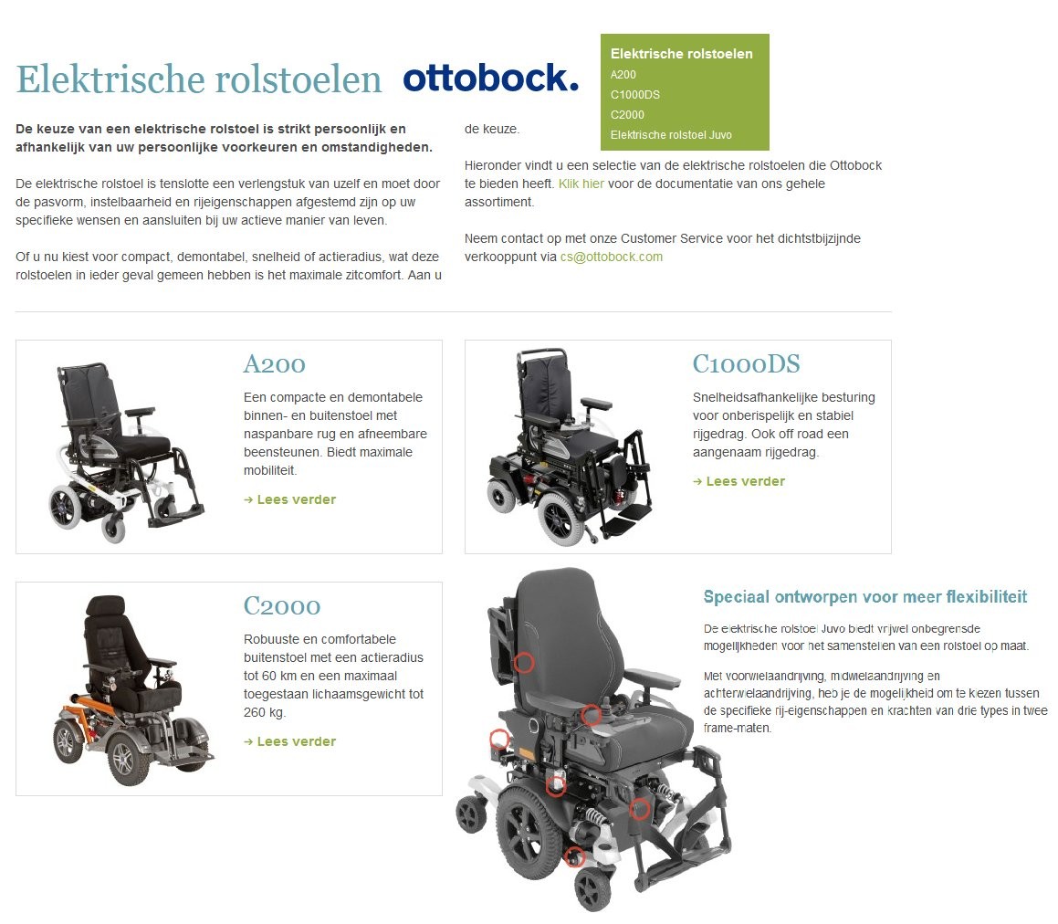 OTTOBOCK A200 Rolstoel | VAPH